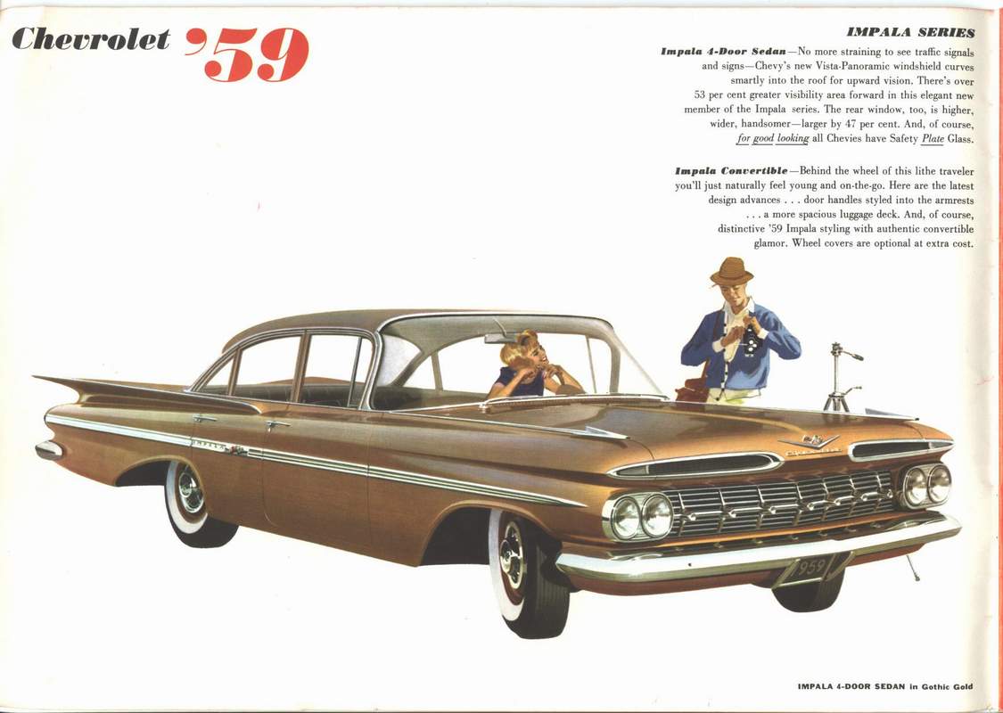 1959 Chevrolet Brochure Page 23